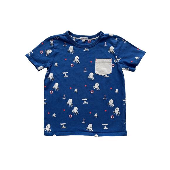 Art & Eden Other - Art & Eden Sea Life Pocket Tee Size 6
